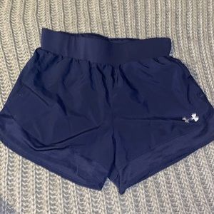 Navy underarmour shorts!